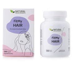 Natural Medicaments FitMy Hair pro zdravé a krásné vlasy 120 kapslí