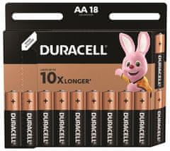 Duracell Basic alkalická baterie 18 ks (AA)