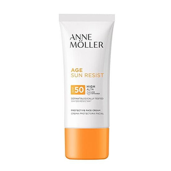 Anne Moller Krém na opalování proti tmavým skvrnám a stárnutí pleti SPF 50 Age Sun Resist (Protective Face Cream