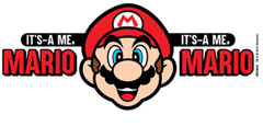 CurePink Bílý keramický hrnek Nintendo|Super Mario: It's a me Mario (objem 315 ml)