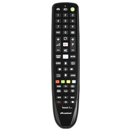 Meliconi Univerzální dálkový ovladač 806269, pro všechny modely TV sony, naprogramovaný pro TV Sony, ergonomický tvar, měkké gumové tělo, funkce LEARN