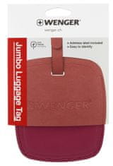 Wenger Jumbo Luggage Tag, červená