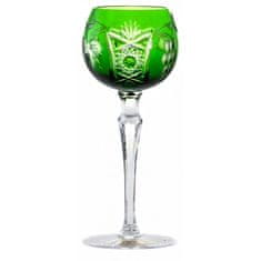 Caesar Crystal Sklenice na víno Nacht vine, barva zelená, objem 170 ml