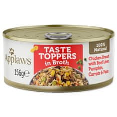 Applaws Konzerva Dog Chicken, Beef, Liver & Vegetables - KARTON (12ks) 156 g