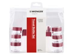 Wenger Travel Bottle Set, průhledný