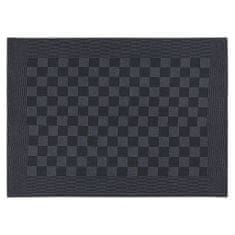 Greatstore Kuchyňské utěrky 20 ks černé a šedé 50 x 70 cm bavlna