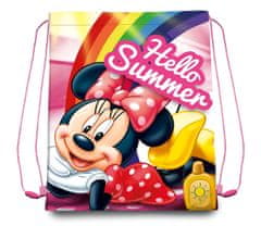 Disney Velký sportovní vak 40x30 cm - Minnie Mouse/Summer
