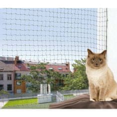 Greatstore TRIXIE Ochranná síť pro kočky 4 x 3 m vyztužená