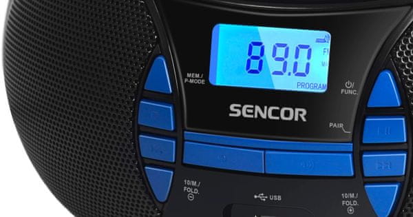  klasický radiopřijímač sencor spt 2700 fajn zvuk stereo reproduktor USB port aux in bluetooth fm pll tuner