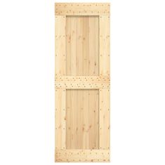 Greatstore Dveře 80 x 210 cm masivní borové dřevo