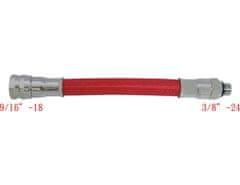 JTLine hadice LP k automatice, flexibilní, červená, opletená, 91cm / 36"