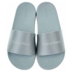 Calvin Klein Pantofle stříbrné 40 EU HW0HW015080GY