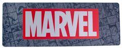 CurePink Herní podložka na stůl Marvel: Logo (80 x 40 cm)