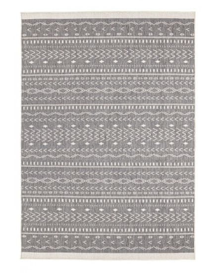 NORTHRUGS Kusový koberec Twin Supreme 103437 Kuba grey creme – na ven i na doma