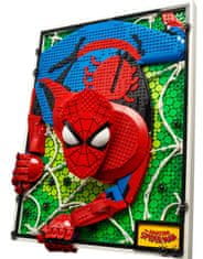 LEGO Art 31209 Úžasný Spider-Man - rozbaleno