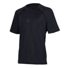 AQUALUNG tričko RASHGUARD LOOSE FITHORTLEEVE MEN BLACK/GREY pánské XL Černá