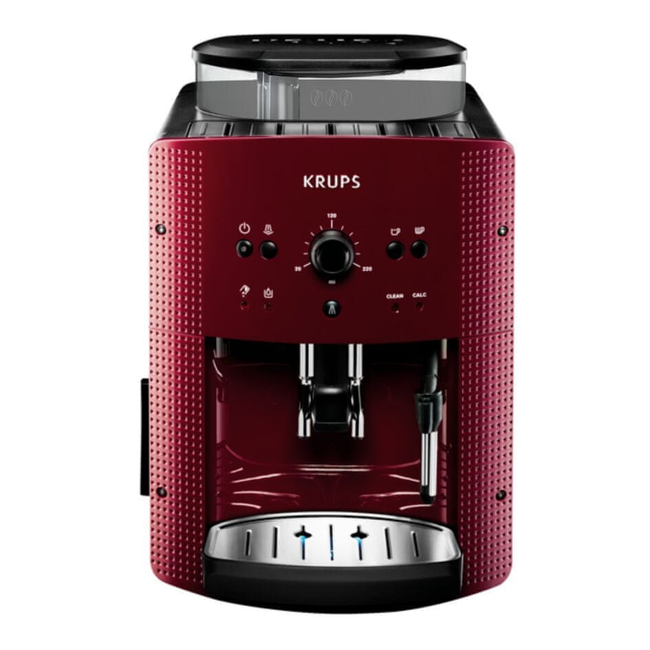 Levně Krups automatický kávovar EA810770 Essential červený