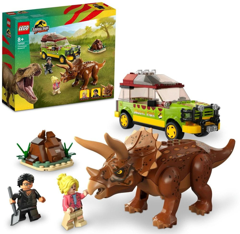 LEGO Jurassic World 76959 Zkoumání triceratopse​