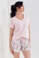 Cana Krátké dámské pyžamo Aromatica růžové růžová M