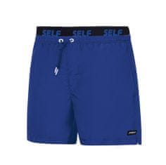 Self Pánské plavky SM25-3 Summer Shorts kr. modré - Self XL