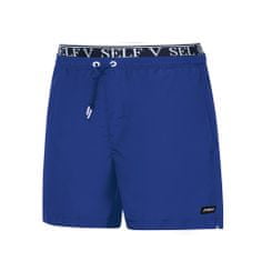 Self Pánské plavky SM25-13d Summer Shorts modré - Self L