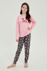 TARO Dívčí pyžamo 3046 RUBY Candy Pink 146
