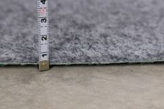 Betap AKCE: 120x215 cm Šedý travní koberec Wembley (Rozměr metrážního produktu Spodní část s nopy (na pevné podklady))
