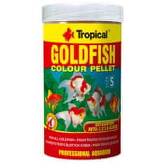 TROPICAL Goldfish Colour Pellet S 250ml/110g krmivo pro závojnatky, podporující vybarvení