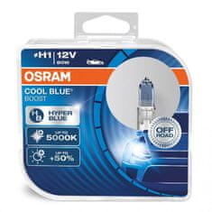 Osram Halogenová žárovka Osram H1 12V 80W P14.5s Cool Blue Boost 5500K / 2 ks