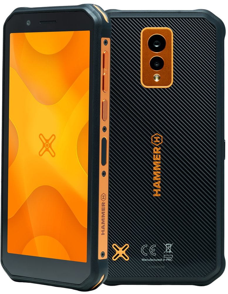 myPhone Hammer Energy X, 4GB/64GB, oranžový