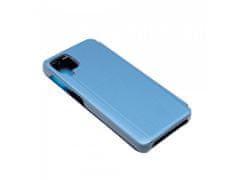 Bomba Zrcadlový silikonový otevírací obal pro Samsung - modrý Model: Galaxy A12
