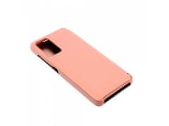 Bomba Zrcadlový silikonový otevírací obal pro Samsung - růžový Model: Galaxy A52s/A52