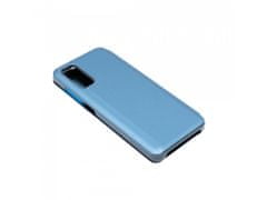 Bomba Zrcadlový silikonový otevírací obal pro Samsung - modrý Model: Galaxy S20