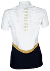 AQUALUNG tričko RASHGUARD SLIM FIT SHORT SLEEVE WOMEN BLACK/WHITE dámské, krátký rukáv M
