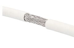 Opticum Koaxiální kabel RED LINE KAB0117, 6,8mm, 50m, 2XF, gumová krytka