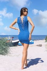 Merribel Dámské mini šaty Rosimna modrá - Merribel S Modrá