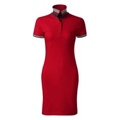 Malfini Dámské šaty Dress up MLI-27171 Červená - Malfini červená M