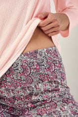 TARO Dámské pyžamo Taro Melissa 2992 3/4 S-XL Z24 pudrově růžová S