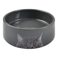 Karlie Keramická miska pro kočky 250 ml - antracitová