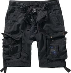 BRANDIT kraťasy Pure Vintage Shorts Černé Velikost: XL