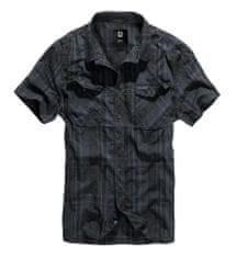 BRANDIT KOŠILE Roadstar Shirt, 1/2 sleeve Černo-modrá Velikost: XL
