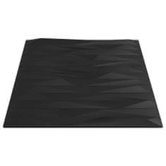 Greatstore Nástěnné panely 24 ks černé 50 x 50 cm EPS 6 m² kámen