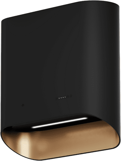 Ciarko Design Odsavač komínový SIMPLE 60 Black Gold CDP6002B/G + 4 roky záruka po registraci