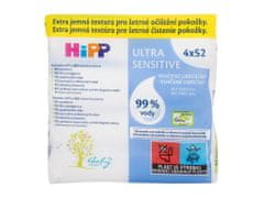 HiPP 4x52ks babysanft ultra sensitive wet wipes