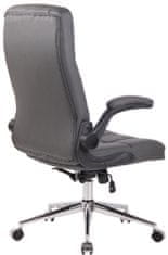 Sortland Kancelářská židle Riverside - umělá kůže | šedá