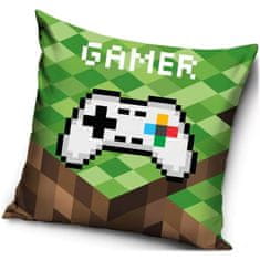 Carbotex Dekorační polštář Minecraft Gamer