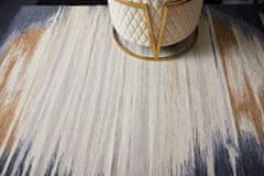 Diamond Carpets Ručně vázaný kusový koberec Ombre Paris DESP HL64 Ivory Charcoal 80x150