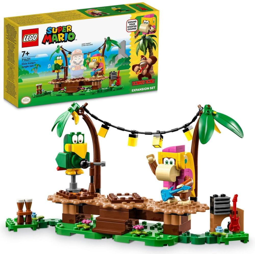 Levně LEGO Super Mario 71421 Dixie Kong a koncert v džungli – rozšiřující set