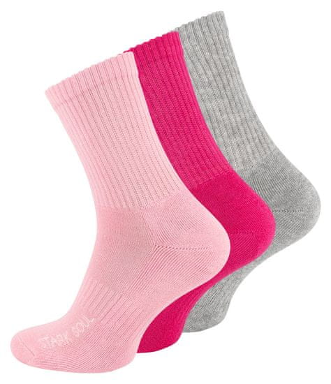 STARK SOUL® zn. Stark Soul Ponožky dámské sportovní bavlněné - mix barev - 3 páry
