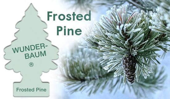 WUNDER-BAUM Osvěžovač vzduchu Wunder Baum - Frosted Pine